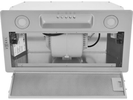 Вытяжка полновстраиваемая ZUGEL ZHI521X серебристый