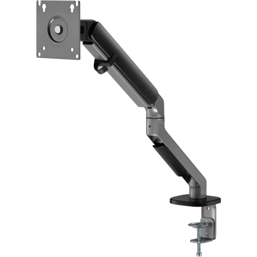 Кронштейн для мониторов Ultramounts UM 734BL серый/черный 17"-27" макс.7кг крепление к столешнице поворот и наклон