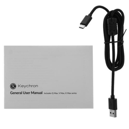 Клавиатура проводная + беспроводная QMK Keychron K10 Max