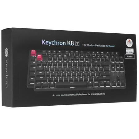 Клавиатура проводная + беспроводная Keychron K8 version 2
