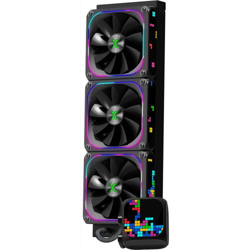 СВО XASTRA LZ360 ARGB BK Intel LGA1851/1700/1200/115X/AM5/AM4 3x120mm ARGB Dot-matrix fan and PUMP,14 port ARGB Controller