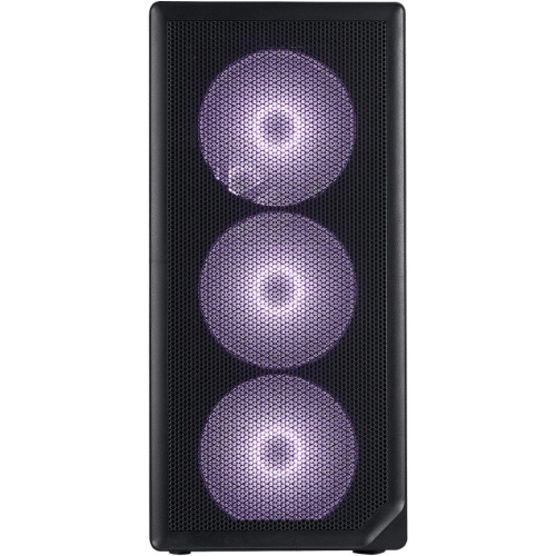 Корпус 1STPLAYER AU8 ARGB Black (AU8-BK-4FE7-14) / E-ATX / 4x140mm ARGB fans