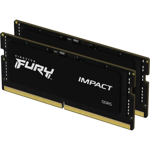 ОЗУ Kingston Fury Impact PnP KF556S40IBK2-64 64GB 5600MT/s DDR5 CL40 SODIMM (Kit of 2)