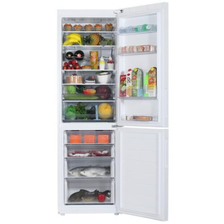 Холодильник с морозильником   Haier C2F636CWRG белый