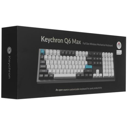 Клавиатура проводная + беспроводная Keychron Q6 Max