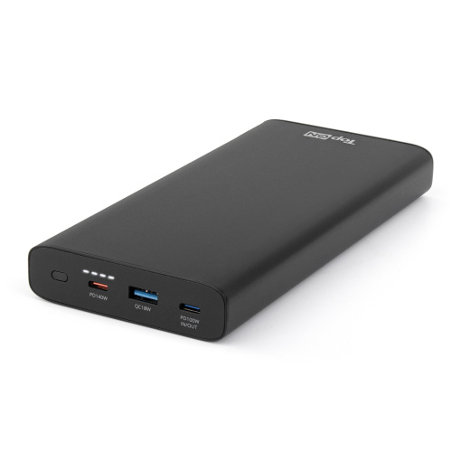 Power Bank TOPON TOP-T140, 22400мAч черный