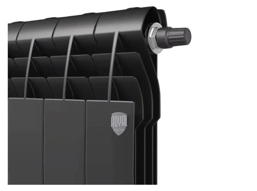 Биметаллический радиатор отопления  Royal Thermo Biliner 350 Vdr 14 Секций Noir Sable