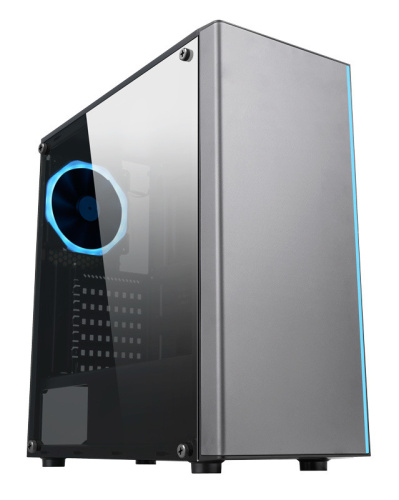 Корпус Accord JP-VI черный без БП ATX 2xUSB2.0 1xUSB3.0 audio bott PSU