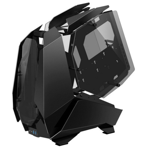Корпус Jonsbo MOD-5 Black без БП, боковые панели из закаленного стекла, mini-ITX, micro-ATX, ATX, черный