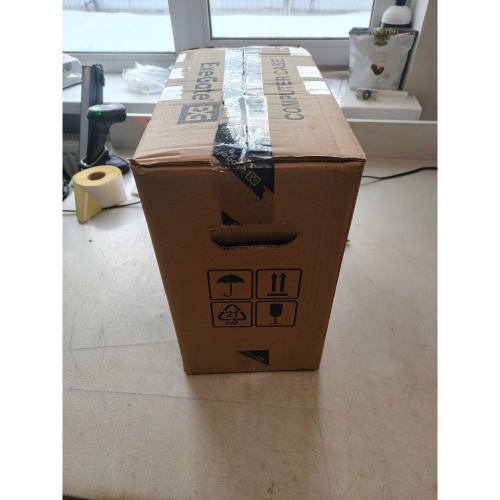 УЦ Корпус ExeGate Minitower mEVO-9302-RGB-500W-12 (EX287884RUS) (плохая упаковка, малая вмятина на углу корпуса)