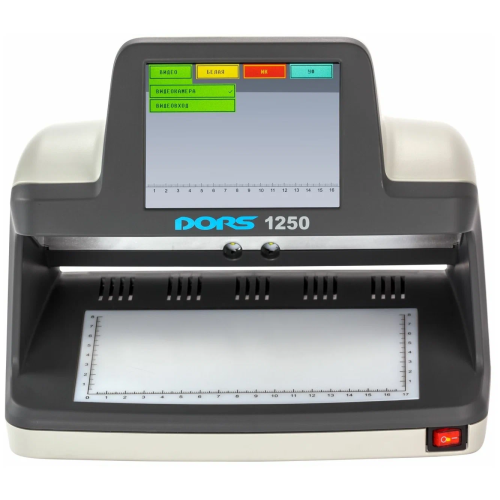 Детектор банкнот Dors 1250 Standart (FRZ-044870) просмотровый мультивалюта