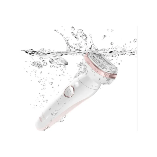 Эпилятор Braun S9 SES 9-030 SmartTouch Flamingo (Б0067174) белый/розовый