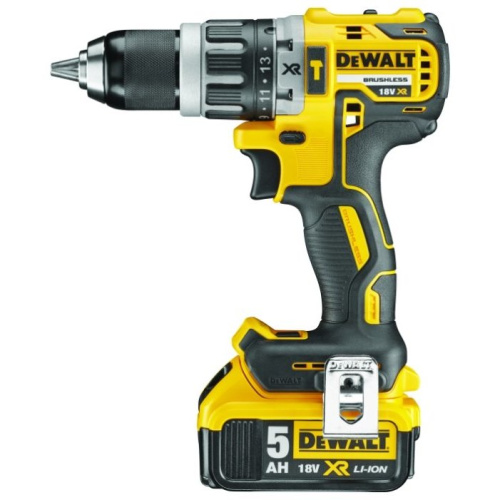Дрель-шуруповерт ударная DeWalt DCD796P2-QW кейс
