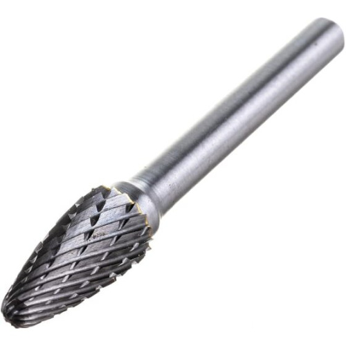 Твердосплавная борфреза тип F гиперболическая со сферическим окончанием MESSER F1020M06 д.10 мм