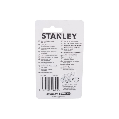 Лезвия для резки линолеума Stanley 0-11-980