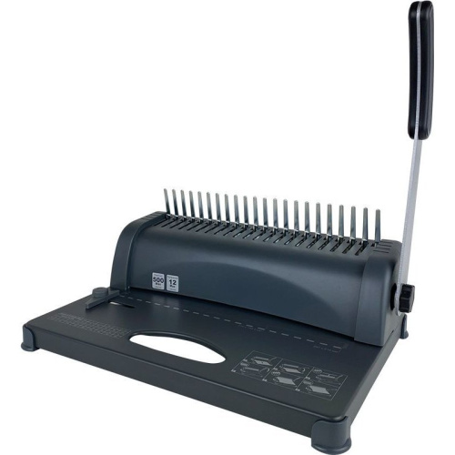 Переплетчик ГЕЛЕОС БП-12 A4/перф.12л.сшив/макс.450л./пластик.пруж. (6-51мм)