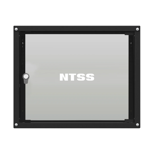 Шкаф коммутационный NTSS NTSS-W6U6060GS-BL настенный 6U 570x600мм черный