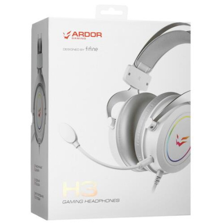 Проводные наушники ARDOR GAMING H3 белый