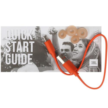 Наушники TWS JBL WAVE BUDS бежевый