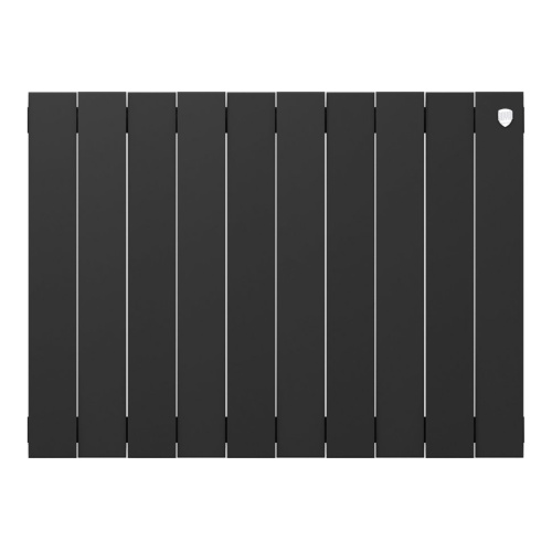 Биметаллический радиатор отопления Royal Thermo PianoForte 500 черный 10 секций