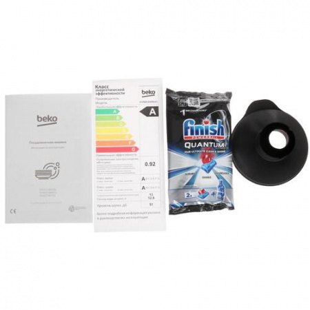 Посудомоечная машина Beko DVN053WR01S серый