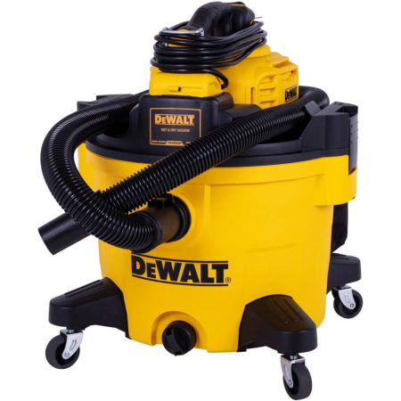 Строительный пылесос DeWalt DXV234P желтый