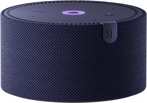 Умная колонка Яндекс  Станция Мини С Часами Синий Сапфир