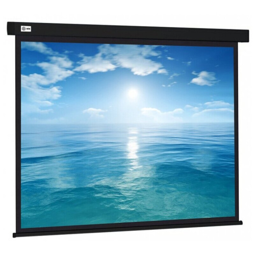 Экран Cactus CS-PSW-213X213-BK Wallscreen настенно-потолочный рулонный черный
