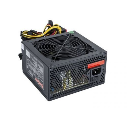 Блок питания ExeGate EX221638RUS-PC 500W 500NPXE(+PFC), ATX, PC, black, 12cm fan, 24p+4p, 6/8p PCI-E, 4xSATA,3xIDE, FDD + кабель 220V