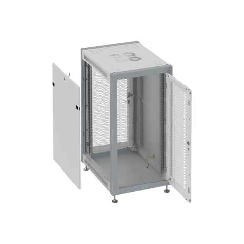 Шкаф коммутационный Sysmatrix SL 6615.733 напольный 15U 600x600мм серый
