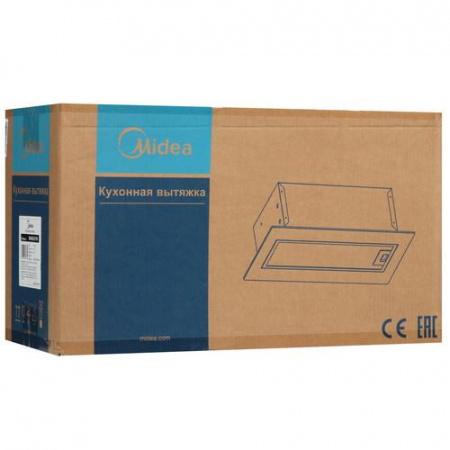 Вытяжка полновстраиваемая Midea MH60I301W белый