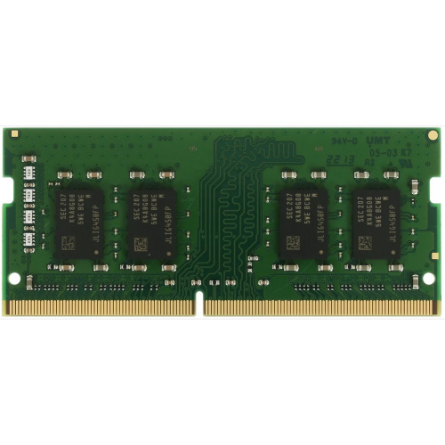 ОЗУ Kingston KVR32S22S8/8WP 8GB DDR4 3200 SO DIMM ValueRAM Non-ECC, CL22, 1.2V, 1Rx8, RTL