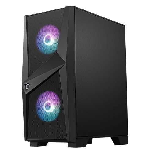 Корпус MSI MAG Forge 100R (306-7G03R43-HH9) Mid-Tower, ATX, 2xUSB 3.2, Audio I/O, 2x120mm ARGB Fan, 1x120mm black Fan