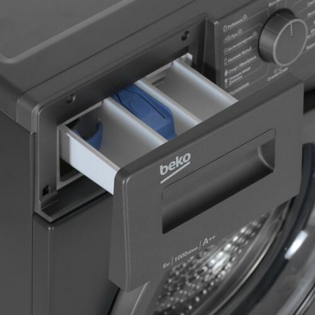 Стиральная машина Beko WSRE6512ZAA черный