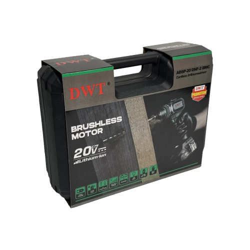 Дрель-шуруповерт DWT ABSP-20 DNF-2 BMC 2АКБ+ЗУ