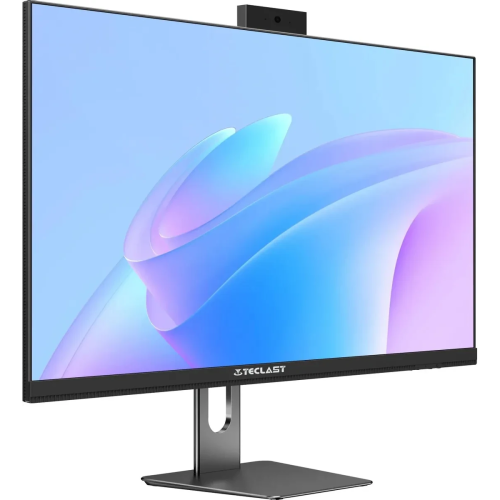 Моноблок Teclast T24 Air (14450HX32G1TFKRU) 23.8" Full HD i5 14450HX (2.4) 32Gb SSD1Tb UHDG CR Win11Pro GbitEth WiFi BT 120W клавиатура мышь Cam черный