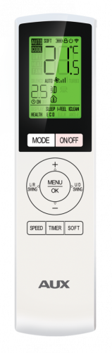 Сплит-система Aux Asw-H09A4/Cd-R2Di/As-H09A4/Cd-R2Di Art Inverter Silver