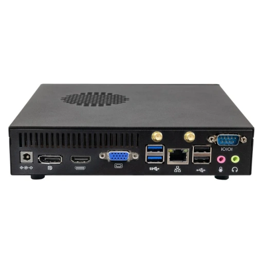 Неттоп Hiper Factum FT20 (FT20-i5144R16N5R6BWP) Intel Core i5 14400(2.5Ghz)/16384Mb/512PCISSDGb/noDVD/BT/WiFi/war 1y/1.3kg/черный/Win11Pro + БП 120Вт