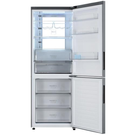 Холодильник с морозильником   Haier C4F744CMGU1 серебристый