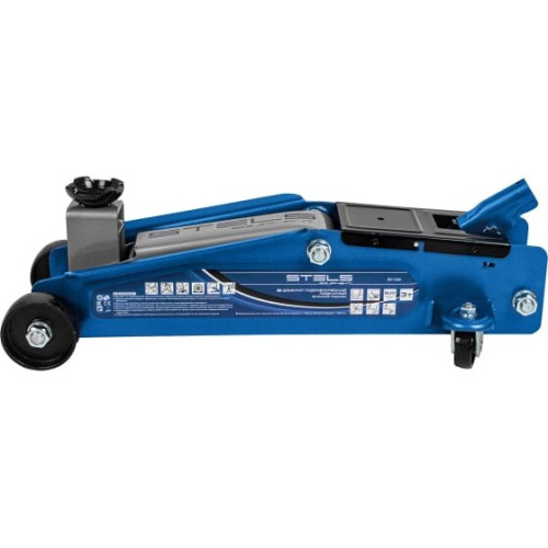 Домкрат STELS 51134 гидравлический подкатной высокий подъем 3т suv 190-535мм