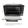 Духовка ATLANTA ATH-1406 Black