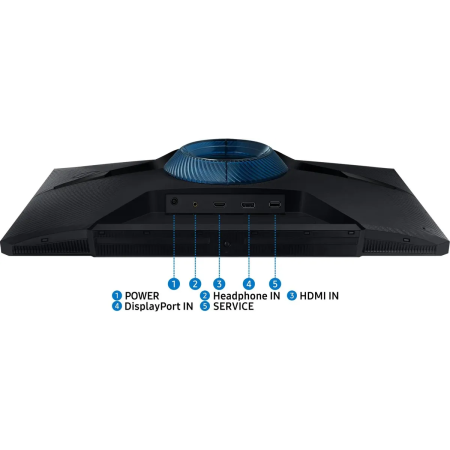 Монитор Samsung Odyssey G3 LS24DG300EUXEN черный