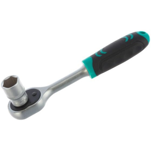 Набор торцевых головок Stels 14125 1/4"/головки 4 - 13 мм/с трещот. ключом/CrV/11 предметов