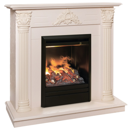 Электрокамин RealFlame Stefania WT айвори с очагом 3D Olympic