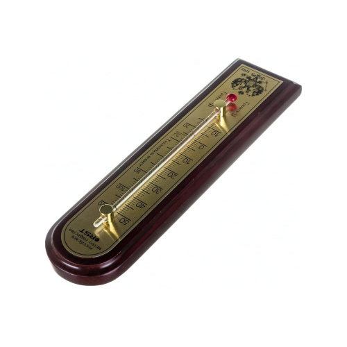 Термометр RST RST05937 спиртовой комнатный, цвет махагон