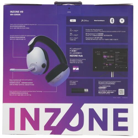Беспроводные наушники Sony INZONE H9 белый
