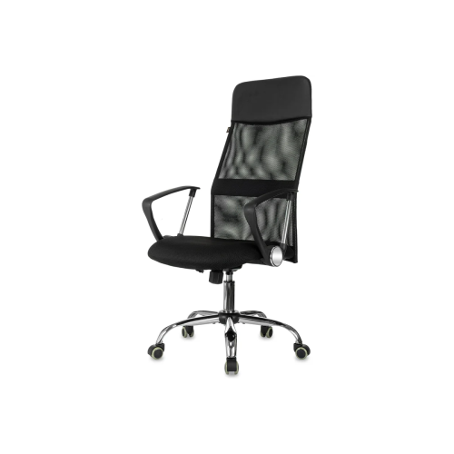 Кресло офисное Gigant GCH-10 черное кожзам, сетка