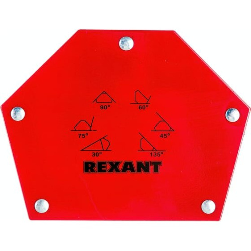 Магнитный угольник Rexant 12-4833 держатель для сварки на 6 углов усилие 34Кг