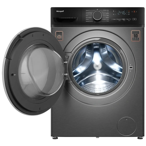 Стирально-сушильная машина Weissgauff WMD 4828 Inverter Steam Grey