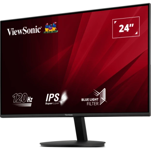Монитор ViewSonic VA24E1-H черный